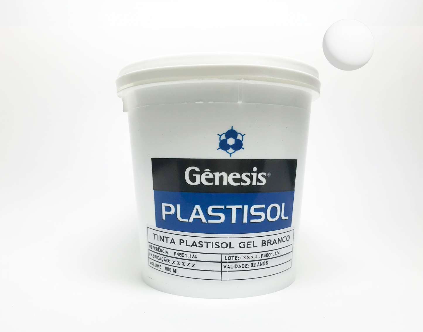 P4801 - PLASTISOL GEL BRANCO